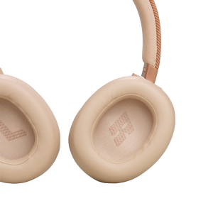 JBL Live 770NC - Sand - Wireless Over-Ear Headphones with True Adaptive Noise Cancelling - Detailshot 3